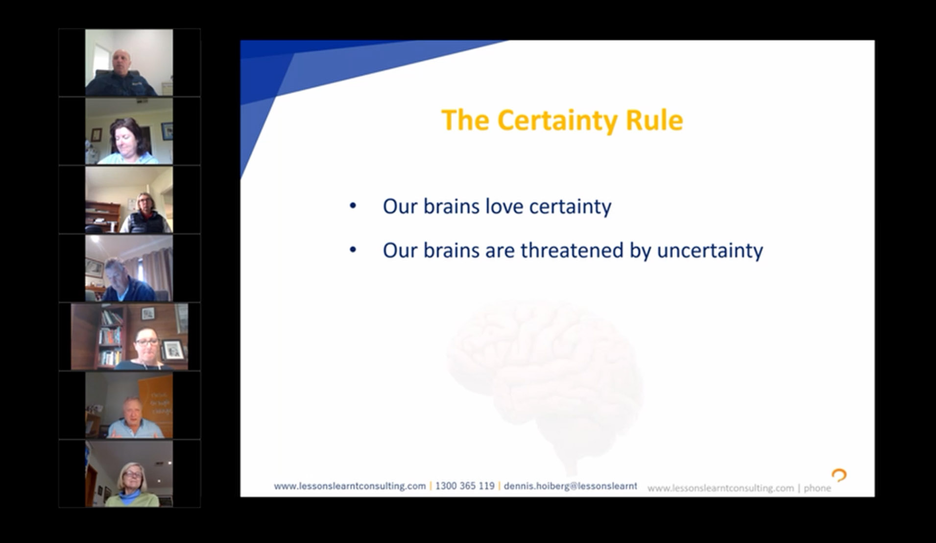 A previous custom webinar with a client in collaboration with the Australian Government.